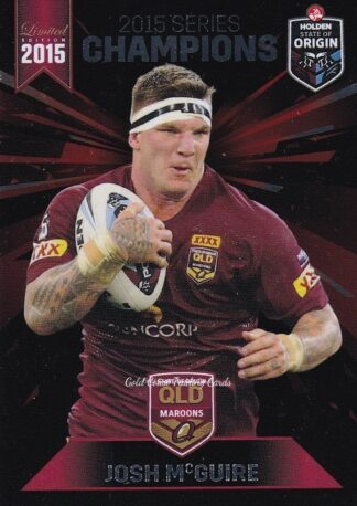 2015 Series State Of Origin Champion - SOO12 Josh McGuire