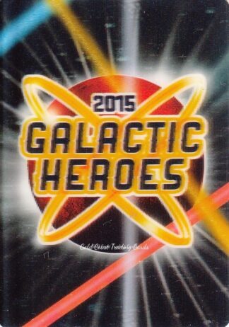 2015 NRL Traders 3D Galactic Hero - PGH05 Header Card