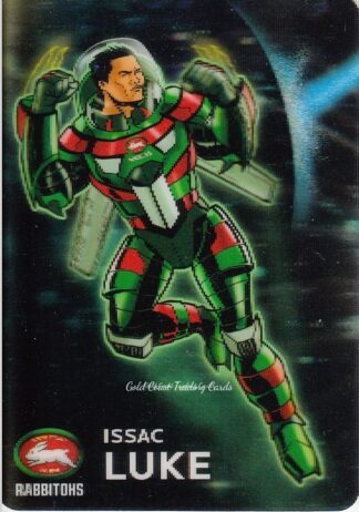2015 NRL Traders 3D Galactic Hero - PGH13 Issac Luke South Sydney Rabbitohs