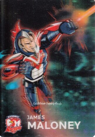 2015 NRL Traders 3D Galactic Hero - PGH16 James Maloney Sydney Roosters