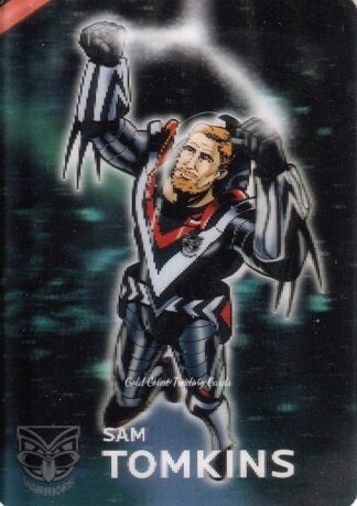 2015 NRL Traders 3D Galactic Hero - PGH17 Sam Tomkins Warriors