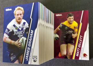 2015 NRL Traders Base Set - 162 Common Cards