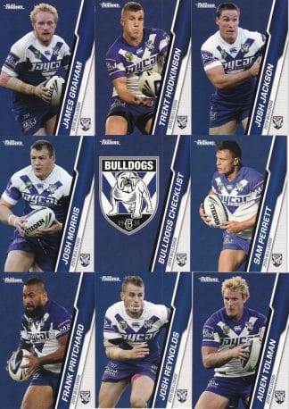 2015 NRL Traders Base Team Set - Canterbury Bulldogs