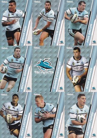 2015 NRL Traders Base Team Set - Cronulla Sharks