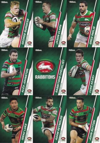 2015 NRL Traders Base Team Set - South Sydney Rabbitohs