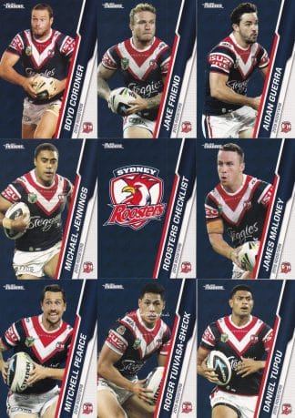 2015 NRL Traders Base Team Set - Sydney Roosters