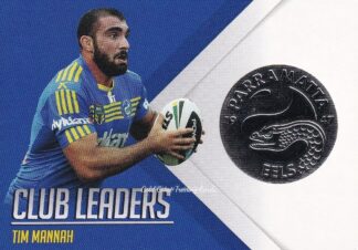 2015 NRL Traders Club Leader - CL09 Tim Mannah Parramatta Eels