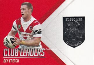2015 NRL Traders Club Leader - CL13 Ben Creagh St George Dragons