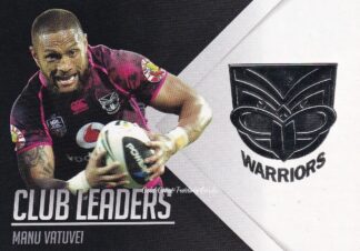 2015 NRL Traders Club Leader - CL15 Manu Vatuvei Warriors