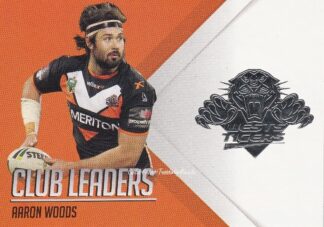 2015 NRL Traders Club Leader - CL16 Aaron Woods Wests Tigers