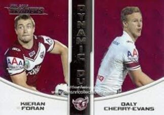 2015 NRL Traders Dynamic Duo - DD3 Cherry-Evans & Foran Manly Sea Eagles