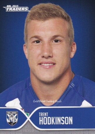 2015 NRL Traders Faces Of The Game - FOTG04 Trent Hodkinson Canterbury Bulldogs