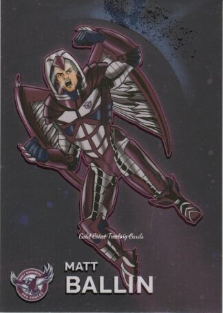 2015 NRL Traders Galactic Hero - GH07 Matt Ballin Manly Sea Eagles