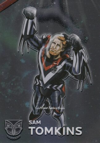 2015 NRL Traders Galactic Hero - GH17 Sam Tomkins Warriors