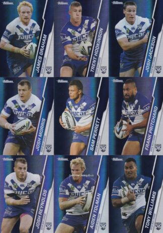 2015 NRL Traders Silver Parallel Team Set - Canterbury Bulldogs
