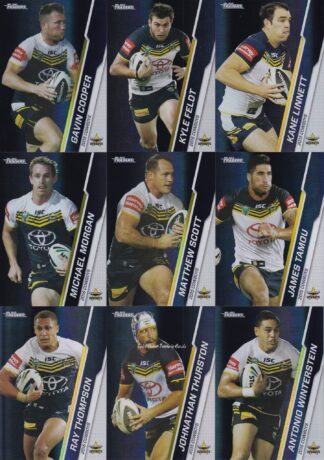 2015 NRL Traders Silver Parallel Team Set - North QLD Cowboys