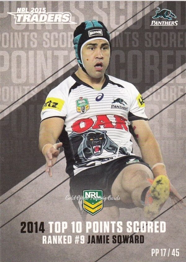 2015 NRL Traders Pieces Of The Puzzle - PP17 Jamie Soward Penrith Panthers