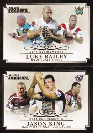 2015 NRL Traders Retirements