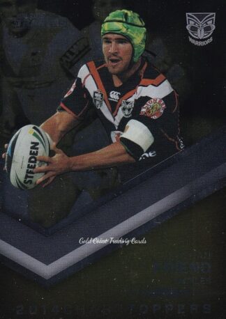 2015 NRL Traders Season To Remember - STR04 Nathan Friend Warriors