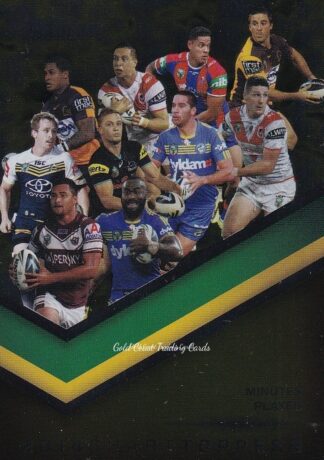 2015 NRL Traders Season To Remember - STR05 Minutes Played