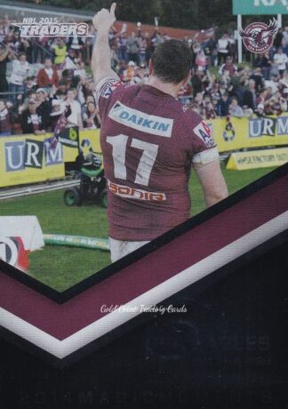 2015 NRL Traders Season To Remember - STR15 Jason King Manly Sea Eagles