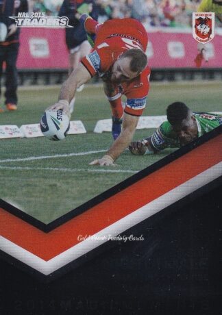 2015 NRL Traders Season To Remember - STR22 Jason Nightingale St George Dragons