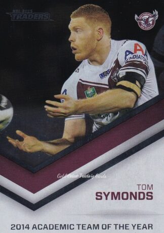 2015 NRL Traders Season To Remember - STR35 Tom Symonds Manly Sea Eagles