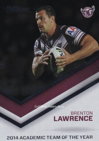 2015 NRL Traders Season To Remember - STR36 Brenton Lawrence Manly Sea Eagles