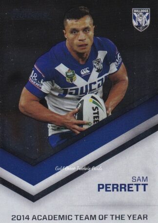 2015 NRL Traders Season To Remember - STR45 Sam Perrett Canterbury Bulldogs