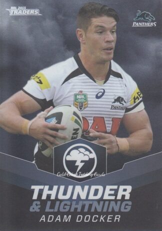 2015 NRL Traders Thunder & Lightning - TL19 Adam Docker Penrith Panthers