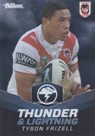 2015 NRL Traders Thunder & Lightning - TL25 Tyson Frizell St George Dragons