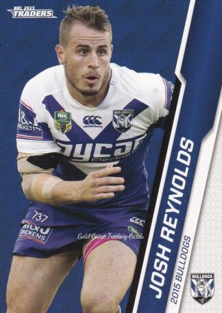 2015 NRL Traders Common Card - Base 017 Josh Reynolds Canterbury Bulldogs