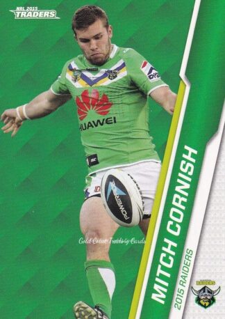 2015 NRL Traders Common Card - Base 022 Mitch Cornish Canberra Raiders