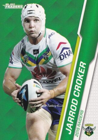 2015 NRL Traders Common Card - Base 023 Jarrod Croker Canberra Raiders