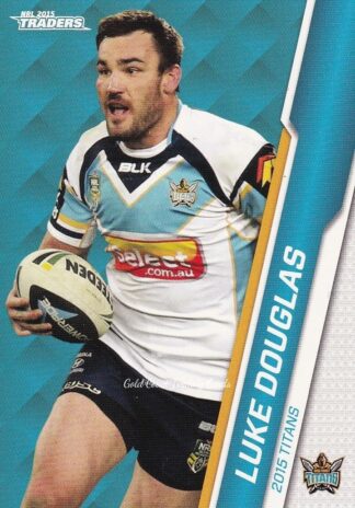 2015 NRL Traders Common Card - Base 042 Luke Douglas Gold Coast Titans