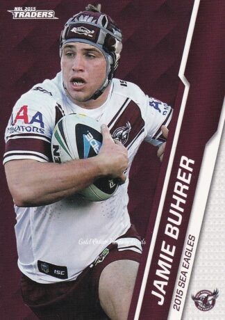 2015 NRL Traders Common Card - Base 052 Jamie Buhrer Manly Sea Eagles