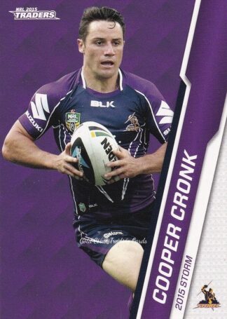 2015 NRL Traders Common Card - Base 064 Cooper Cronk Melbourne Storm