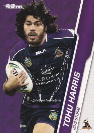 2015 NRL Traders Common Card - Base 066 Tohu Harris Melbourne Storm