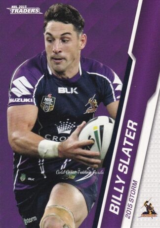 2015 NRL Traders Common Card - Base 067 Billy Slater Melbourne Storm