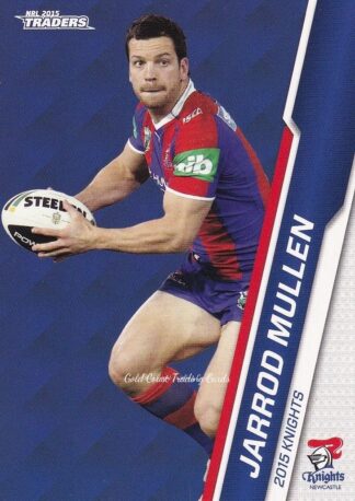 2015 NRL Traders Common Card - Base 075 Jarrod Mullen Newcastle Knights