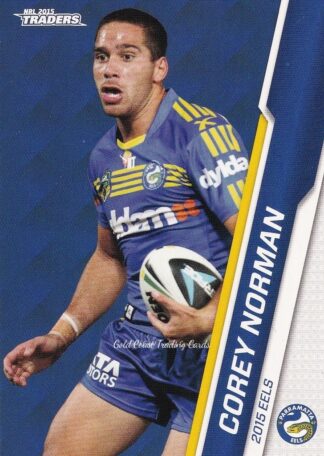 2015 NRL Traders Common Card - Base 085 Corey Norman Parramatta Eels