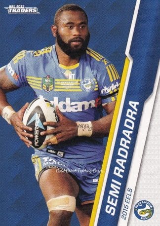 2015 NRL Traders Common Card - Base 088 Semi Radradra Parramatta Eels