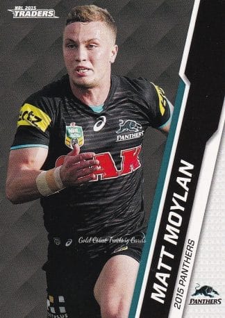 2015 NRL Traders Common Card - Base 095 Matt Moylan Penrith Panthers
