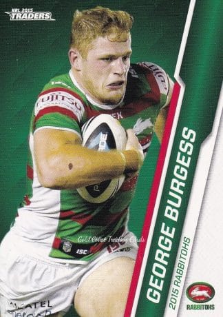 2015 NRL Traders Common Card - Base 111 George Burgess South Sydney Rabbitohs