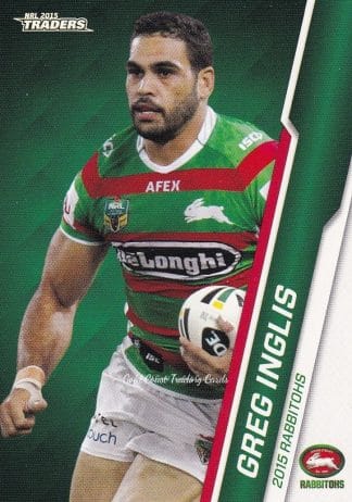 2015 NRL Traders Common Card - Base 113 Greg Inglis South Sydney Rabbitohs