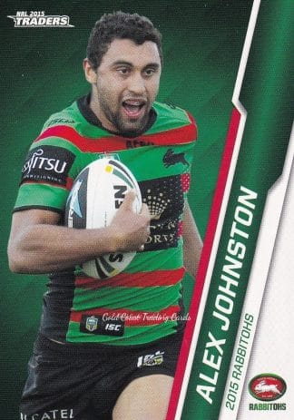 2015 NRL Traders Common Card - Base 114 Alex Johnston South Sydney Rabbitohs