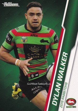 2015 NRL Traders Common Card - Base 119 Dylan Walker South Sydney Rabbitohs