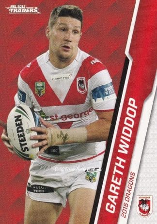 2015 NRL Traders Common Card - Base 129 Gareth Widdop St George Dragons