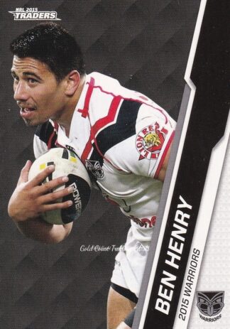 2015 NRL Traders Common Card - Base 142 Ben Henry Warriors