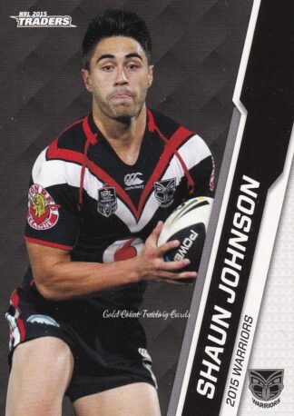 2015 NRL Traders Common Card - Base 143 Shaun Johnson Warriors
